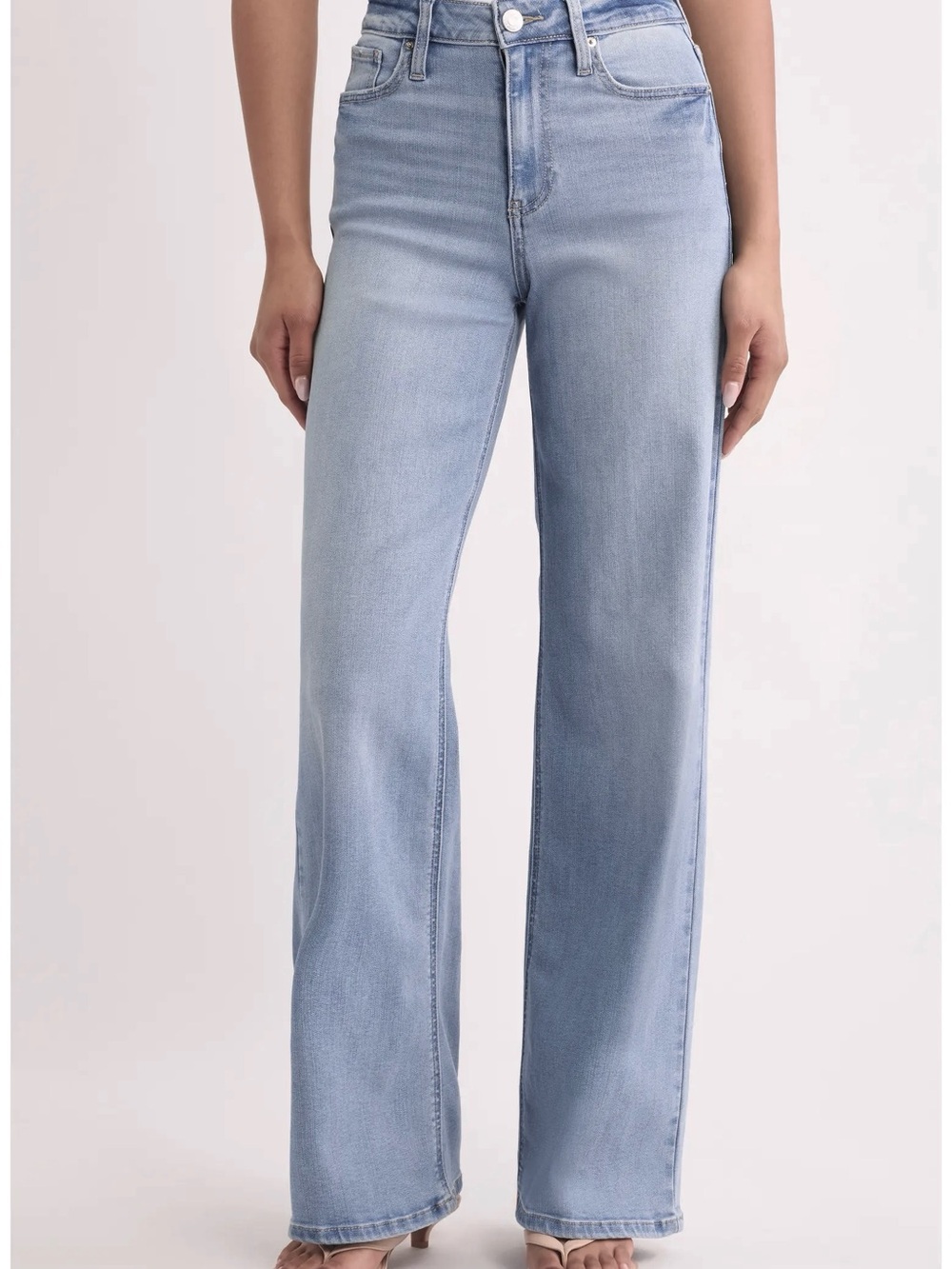 YMI Vintage Wash Wide Leg Jeans